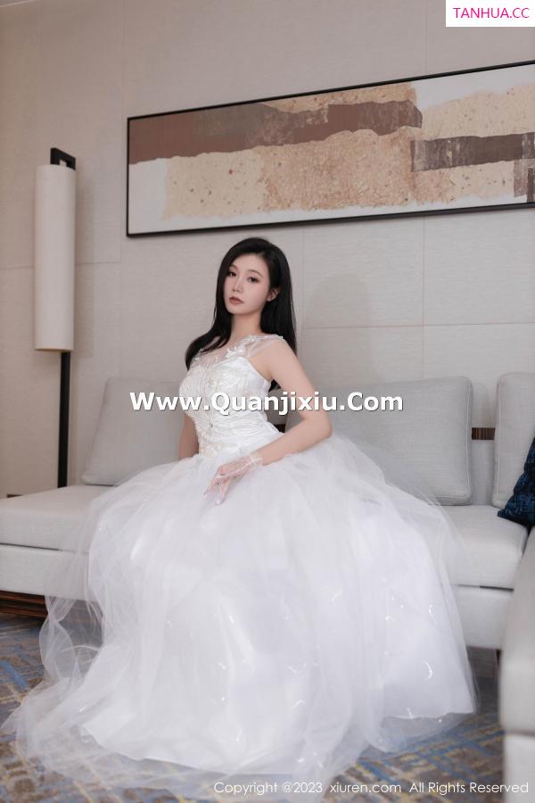 安然Maleah  [XiuRen]高清写真图 2023.08.08 No.7201 安然anran 婚纱美腿第5张图片